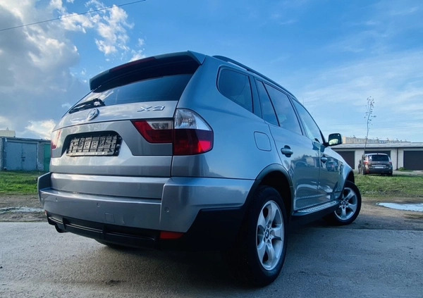 BMW X3 cena 31900 przebieg: 170896, rok produkcji 2008 z Kutno małe 277